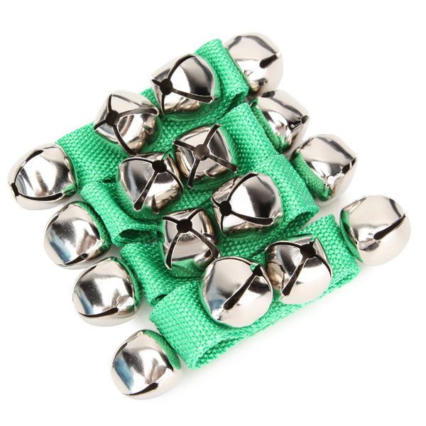 4Pcs Baby Kids Wrist Ankle Bell 4 Jingle Bell Strap Bracelet Early Musical Toys
