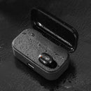 TWS G6S bluetooth 5.0 Wireless Single Earphone CVC Noise Cancelling Stereo HIFI Sport Headphones With 2200mAh Power Bank