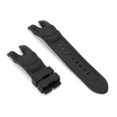26MM Black Rubber Watch Band Strap for Invicta Reserve Collection Venom