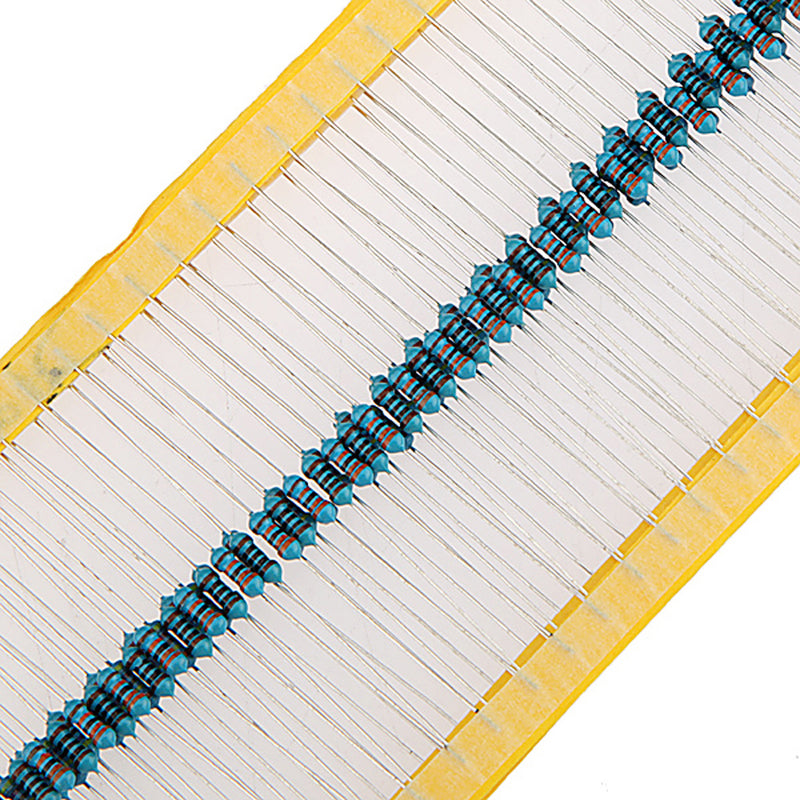 1200pcs Metal Film Resistor Assortment Kit Set 20 Kinds Value