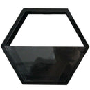 Handmade Acrylic Chlorophytum Flower Pot Scindapsus Hexagon Hanging Wall Decoration