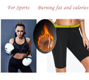 Women Men Sauna Shorts Sweat Slimming Pants Leggings Neoprene Burn Calorie For Sports Gym Yoga Shorts