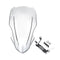Clear Windshield Windscreen Air Deflector With Bracket For Kawasaki Z900 2017-2018