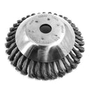 8 Inch Steel Wire Wheel Garden Lawn Mower Grass Eater Trimmer Head Brush Cutter Tools