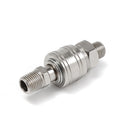 3pcs 1/4inch Male BSP Adapter Compressed Air Quick Coupling Hose