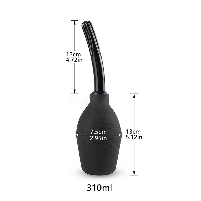 310ml Large Capacity Enemator Vaginal Syringe Anal Cleaning Head Washer for Cleaning Anus Intestine