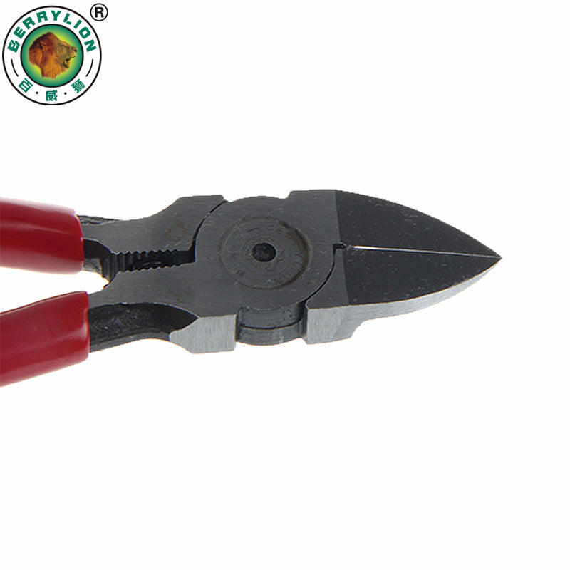 BERRYLION 5/6Inch Plastic Cutting Pliers Electrical Wire Cutting Side Cable Cutters CR-V Outlet