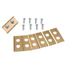 30pcs Titanium Coated Robot Mower Replacement Blades For WORX ROBOT LAWN MOWER