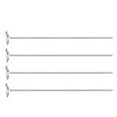 Stainless Steel Air Fryer Baking Tray BBQ Grill Rack w/ Skewers Brush for Cooking Grilling Drying