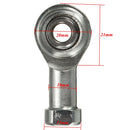 2pcs M6 x 1mm Right Hand Thread Rod End Joint Bearing 6mm Female Thread Joint Ball Bearing