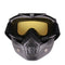 Windproof Goggles skiing Motorcycle Riding glasses+Breathable Face Mask