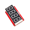 3pcs 4 Digit 7-Segment 0.56' LED Display Tube Decimal 7 Segments HT16K33 I2C Clock Double Dots Module