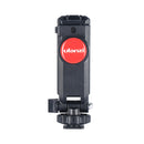 Ulanzi ST-06 360 Degree Rotation Vertical Bracket Phone Clip Holder Clamp Mount with Cold Shoe