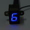6 Speed Digital Gear Indicator Display Shift Lever Sensor Motorcycle Motocross Universal