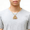 Unisex Fidget Spinner Dragon Necklace Pendant Necklace for Men Women