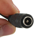 50PCS LUSTREON DC12V Female Power Supply Jack Connector Cable Plug Cord Wire 5.5mm x 2.1mm