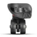 2Pcs Black Luggage Suitcase Universal Wheels Repair Replacement