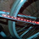 BIKIGHT MTB Bicycle Fork Light Strip Light Bar 12 LED 8 Modes Waterproof Wheel Lamp