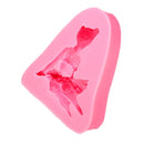 KCASA3D Ballet Girl Silicone Fondant Mold Chocolate Soap Mould Sugarcraft