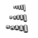 Suleve MXSH5 M3/M4/M5 300Pcs Allen Hex Socket Set Grub Screw Flat Point 3-10mm Assortment Kit