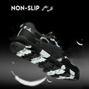 TENGOO Men's Safety Shoes Steel Toe Work Shoes Breathable Non-Slip Anti-smashing Running Hiking Shoes