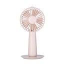 Well Star WT-F6 Handheld Mini USB Fan Portable Makeup Mirror Fan Rechargeable Air Cooling Fan For Home Office Student Dormitory Outdoors Travelling