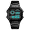 SKMEI 1335 Digital Watch Men Chronograph Alarm Watch Fashion Style Stainless Steel Sport Watch