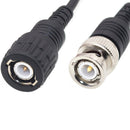 Y101D 1Pcs 1.1 M 50  European Standard Insulated BNC To Crocodile Clamp Test Cable  Alligator Clip  Oscilloscope Test Probe