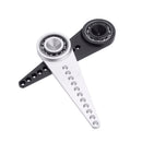 Mini Drawing Ruler Woodworking Alloy Compass Multi-function Circle Drawing Kits
