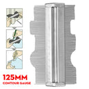 5inch 125mm Contour Measuring Rule Profile Contour Gauge Irregular Shape Duplicator Woodworking Precisely Tool