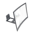 12 Inch Curved 3D HD Phone Screen Magnifier Movie Video Amplifier for Smart Phones Below 6.5 Inch for iPhone for Samsung
