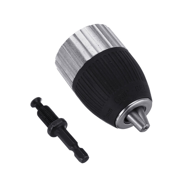 1.5-13mm Electric Drill Chuck Adaptor Rotary Tool Folder Shaft with 6.35mm Threaded