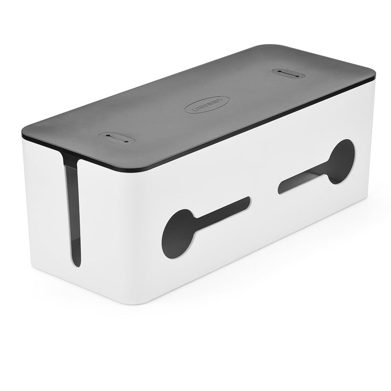 Ugreen LP110 Desktop Cable Organizer Box Home Electronic Accessories for Power Strip Storage USB Charger Cable Management High-capacity Box