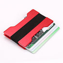 Slim Wallet Clip Aluminium Alloy Credit Card Case Portable ID Passport Card Holder Metal Wallet