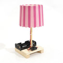 DIY Small Technology Invention Colorful Table Lamp Assembly Blocks Student Toys
