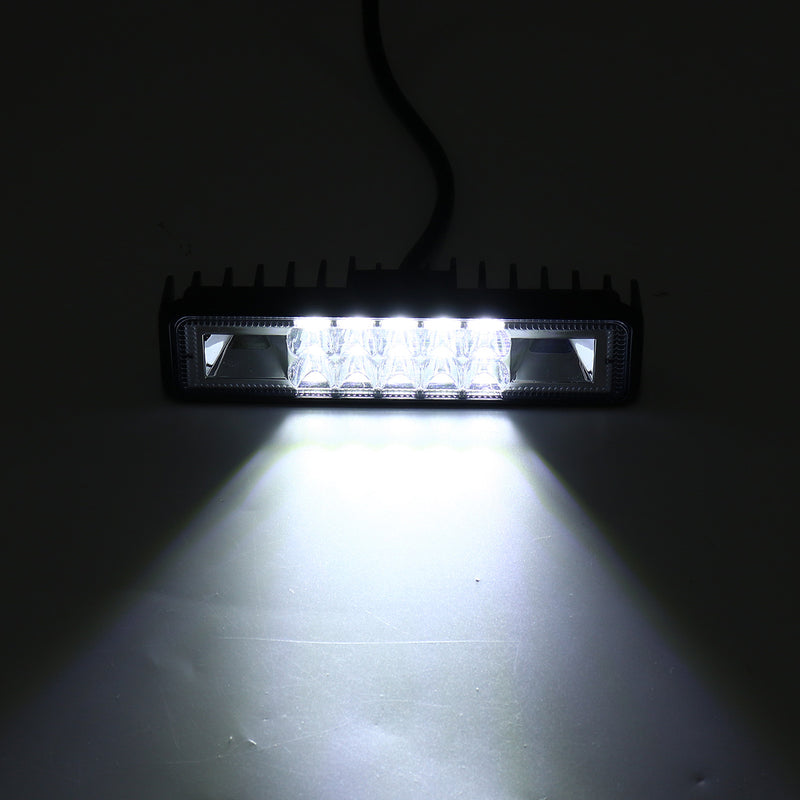 48W LED Spotlight Motorcycle Motorbike Lights Watoproof Headlights Work Lamp 12-60V Off road Cars Boat Truck