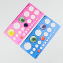 Quilling Ruler Template Tool Kit Circle Size Origami Paper Handcraft Creations