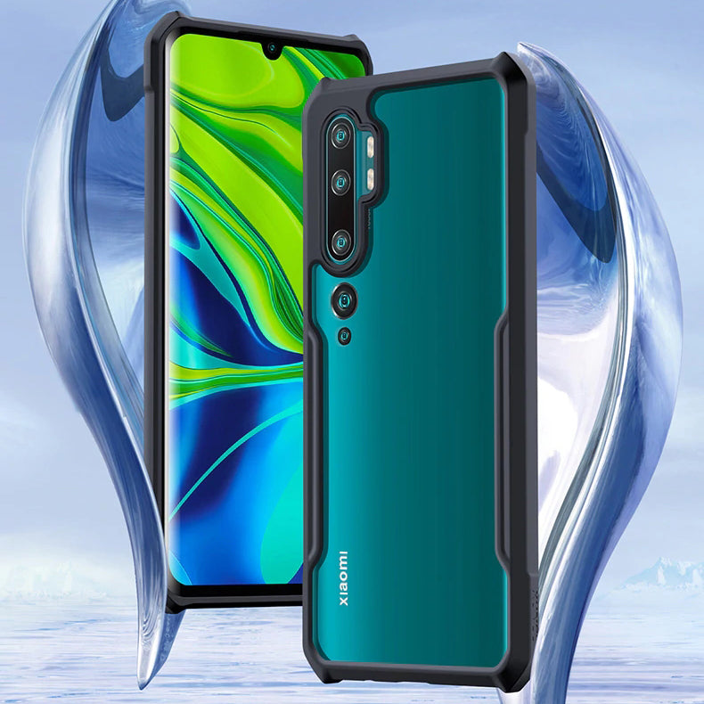 Bakeey Armor Bumper Edge Transparent Acrylic + Soft TPU Edge Protective Case for Xiaomi Mi Note 10 / Xiaomi Mi Note 10 Pro / Xiaomi CC9 Pro