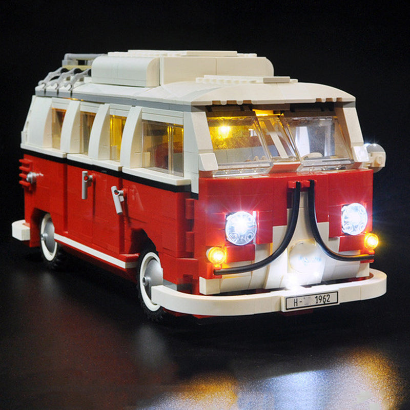 Updated LED Light Lighting Kit For LEGO 10220 T1 Campingbus VW CAMPER VAN Bricks