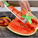 Watermelon Cutter Windmill Shape Slicer Stainless Steel Power Saver Fruit Cutters Vegetable Cutter
