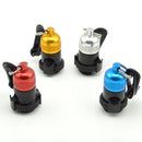 KEEP DIVING HC-905 Aluminum Alloy+Stainless Steel Diving BCD Breath Regulator Tube Clamp Magnetic Quick Shackle Diving Accessories