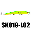 SeaKnight SK019 1PC 12g 115mm 0-3.0m Depth Fishing Lure Minnow Floating Hard Bait Fishing Tools