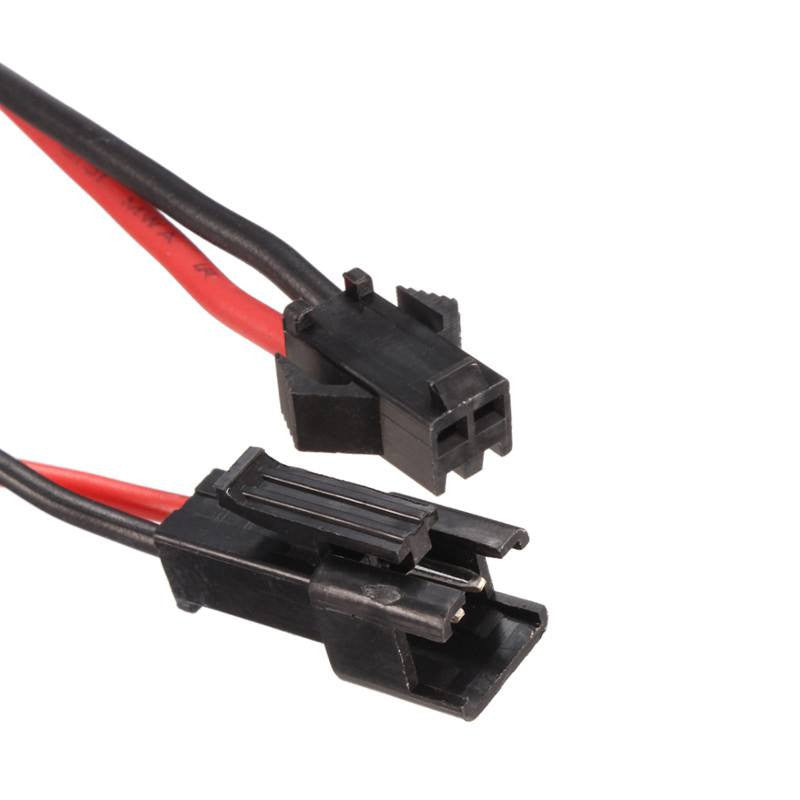 12cm Long JST SM 2Pins Plug Male To Female Wire Connector