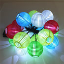 Solar Powered 30LED Lantern Fairy String Light Xmas Wedding Garden Lamp Home Decor