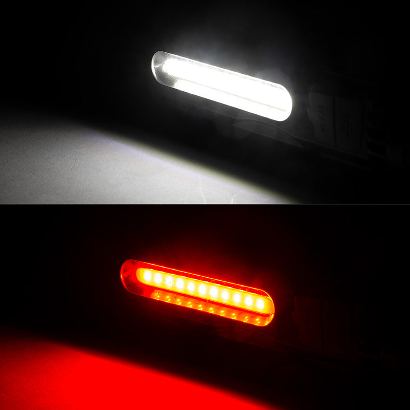 T6+COB 5Modes Zoomable USB Rechargeable LED Flashlight Outdoor 18650 Flashlight with Tripod