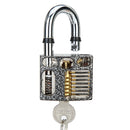DANIU 3pcs Cutaway Inside View Of Practice Padlock Lock Pick Tools Locksmith Training Skill Tools Set