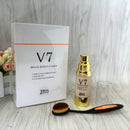 2in1 30ml Block Defect Whitening Cream Lotion Face Skin Care Concealer + Makeup Brushes