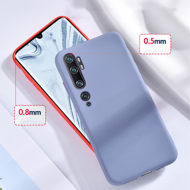 Bakeey Smooth Liquid Silicone Rubber Back Cover Protective Case for Xiaomi Mi Note 10 / Xiaomi Mi Note 10 Pro / Xiaomi Mi CC9 Pro