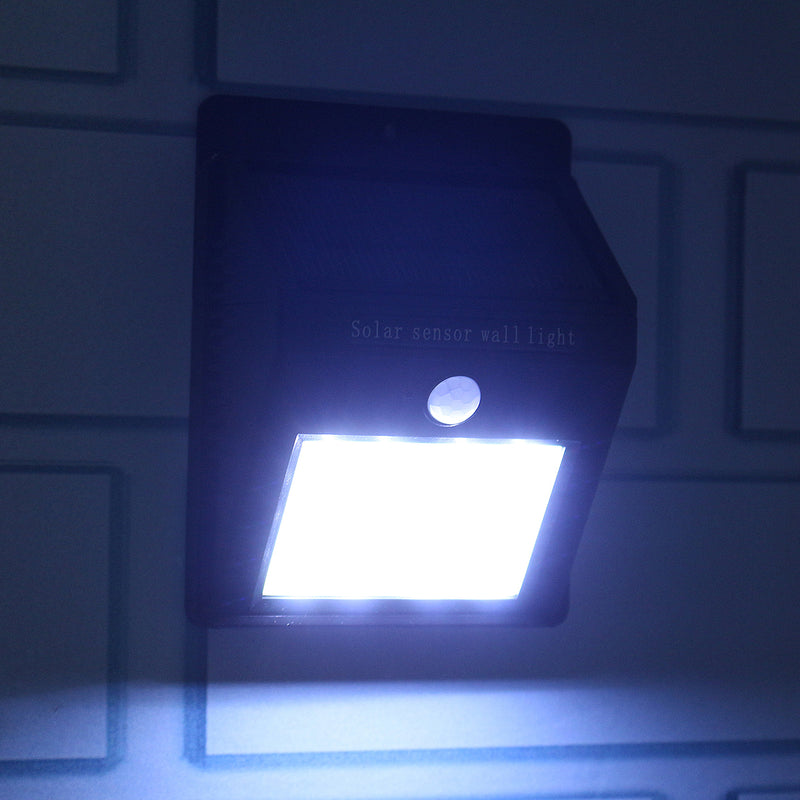 Waterproof LED Human Body Infrared Solar Sensor Wall Light Outdoor Garden Wall Lamp