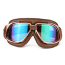 Motorcycle Bike Racing Scooter Pilot Helmet Goggles Glasses Windproof